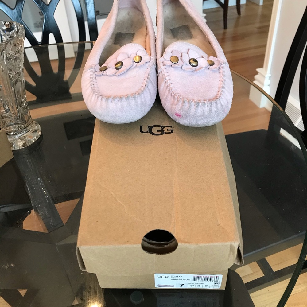 Ugg pink moccasins